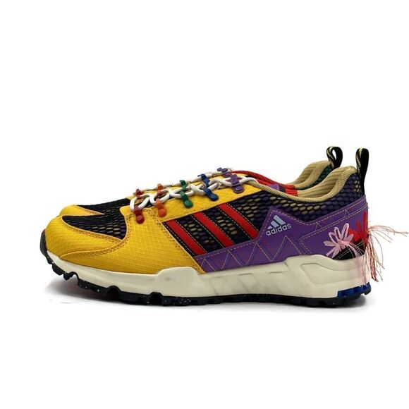 Adidas Multicolor Sneakers - Yellow, Purple, Red - Picture 9 of 11
